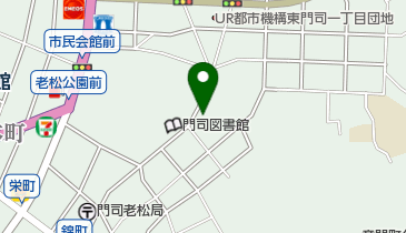 老松中角整骨院の地図画像