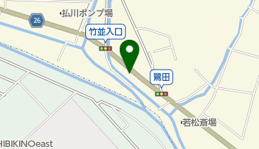 カーテンマーサ若松店の地図画像