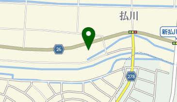 株式会社肉の米倉払川支店の地図画像
