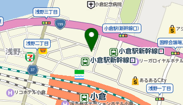 第一学院高等学校小倉キャンパスの地図画像