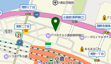 第一学院専門カレッジ小倉校の地図画像