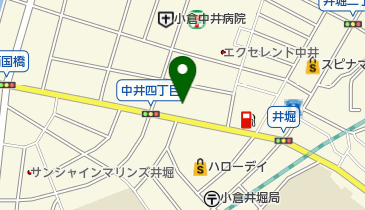 ネッツトヨタ北九州株式会社 中井店の地図画像