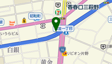 ヘアーサロンホーマ(HORMA)の地図画像