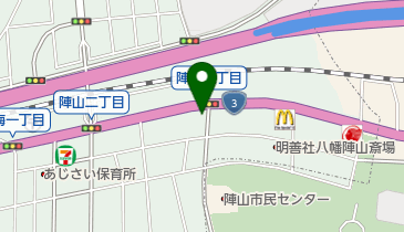 しずく デイサービス黒崎の地図画像