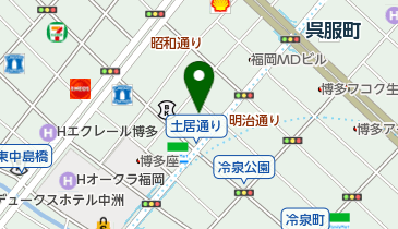 伊藤忠エネクス株式会社九州支店の地図画像