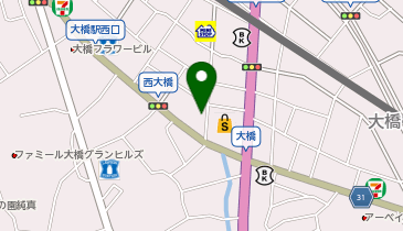 バクロミートの地図画像