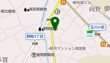 寿司割烹いろはの地図画像