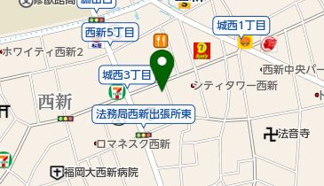 一優亭西新店の地図画像
