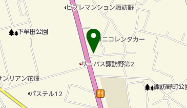 わらおうや(笑家)久留米諏訪野町店の地図画像