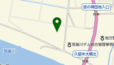 水資源機構(独立行政法人) 福岡導水管理室の地図画像