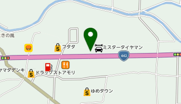 ポーラ・ザ・ビューティー八女店の地図画像