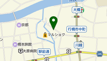 エノキヤ薬局本店の地図画像