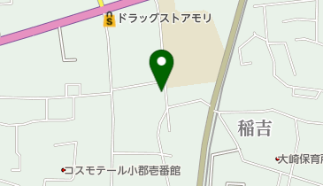 コスモ薬局の地図画像