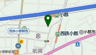 株式会社マルコ福岡小郡店の地図画像