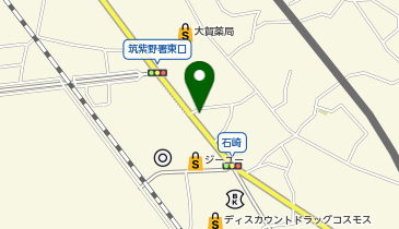 カギの110番筑紫野の地図画像