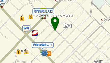 春日市 宝町公民館の地図画像