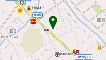 くじら整骨院の地図画像