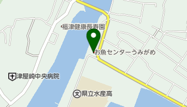 空と海の地図画像