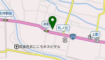 中川時計店の地図画像
