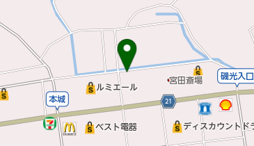 西日本産機教習所の地図画像