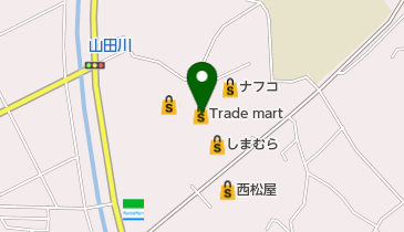 三ッ葉クリーニング稲築店の地図画像