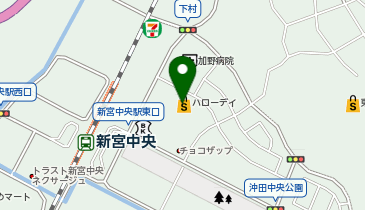 サンキューカットライフガーデン新宮店の地図画像