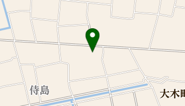 銀の虎美容室大木店の地図画像