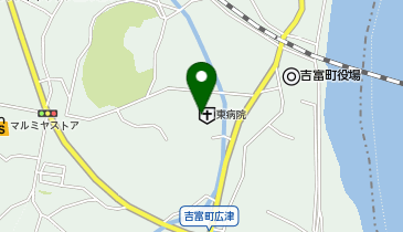 東病院グループホームけやきの地図画像