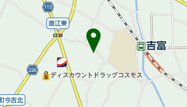 吉富美容室の地図画像