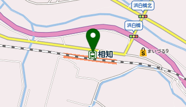 あじさい館の地図画像