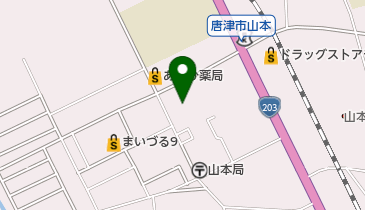 有限会社田川鮮魚の地図画像