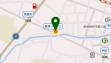 ピザ・カリフォルニア唐津店の地図画像