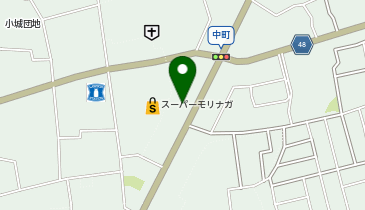 溝上薬局中町店の地図画像