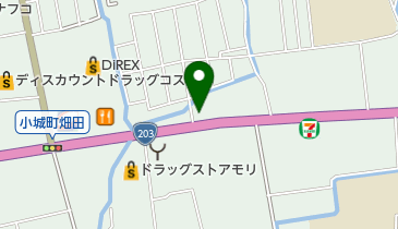 バーバーオレンジの地図画像