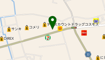 フらッシュHairStudioの地図画像