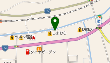 美容室EMUの地図画像