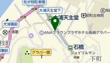 長崎県ボウリング連盟の地図画像