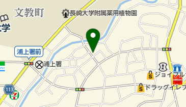 理容サキタの地図画像