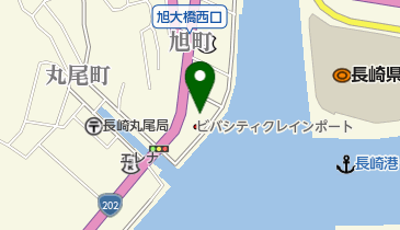 長崎市役所 文化観光部 長崎ロープウェイの地図画像