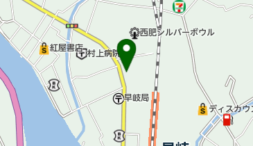 西海みずき信用組合 早岐支店の地図画像