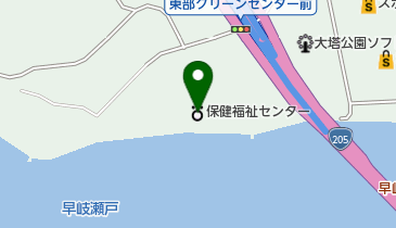 佐世保市役所 環境部 施設課 東部クリーンセンターの地図画像