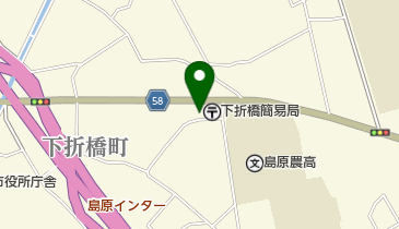 からあげのよしだの地図画像