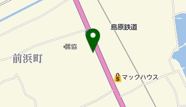 まるまるうどん島原店の地図画像