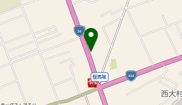 岩床浴だんらんの地図画像