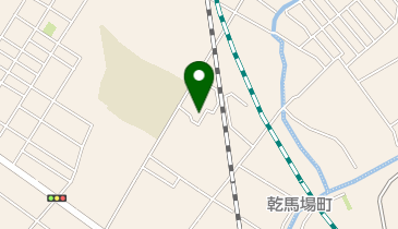 金のクロスの地図画像