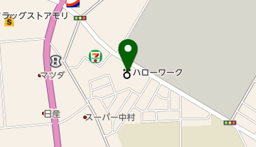 大村公共職業安定所の地図画像