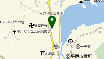 平戸資生堂の地図画像