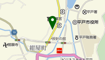 ほり江呉服寝装店の地図画像