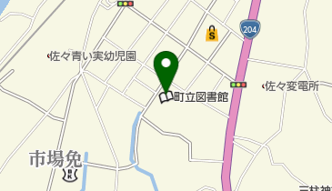有限会社甲斐教材社佐々店の地図画像