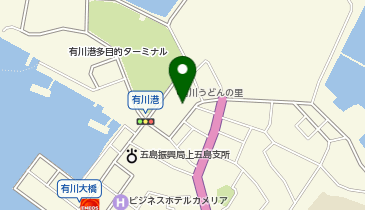 新上五島町観光物産協会の地図画像